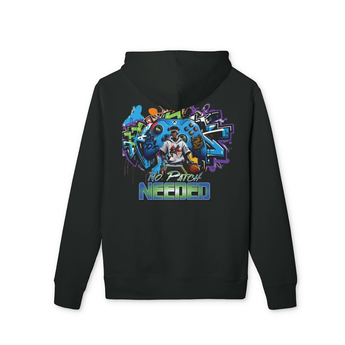 No Patch Needed Hoodie – Streetwear 2K Grind Edition (UrbanLuxeEssentials)