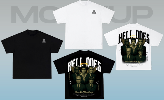 Heaven Don’t Make Legends Tee – Hell Does Edition (Cropped Fit)