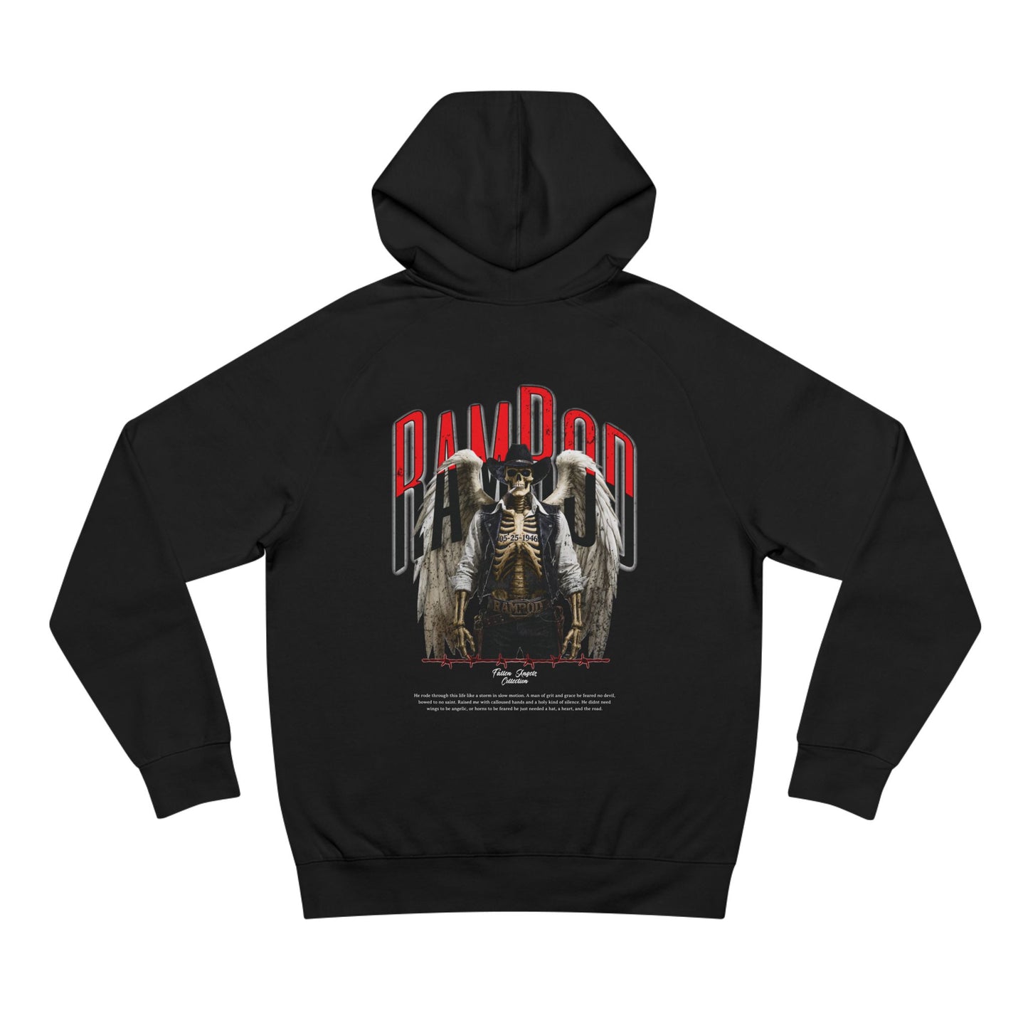 RAM ROD Hoodie – Lite the Fire Collection | Horns & Halos