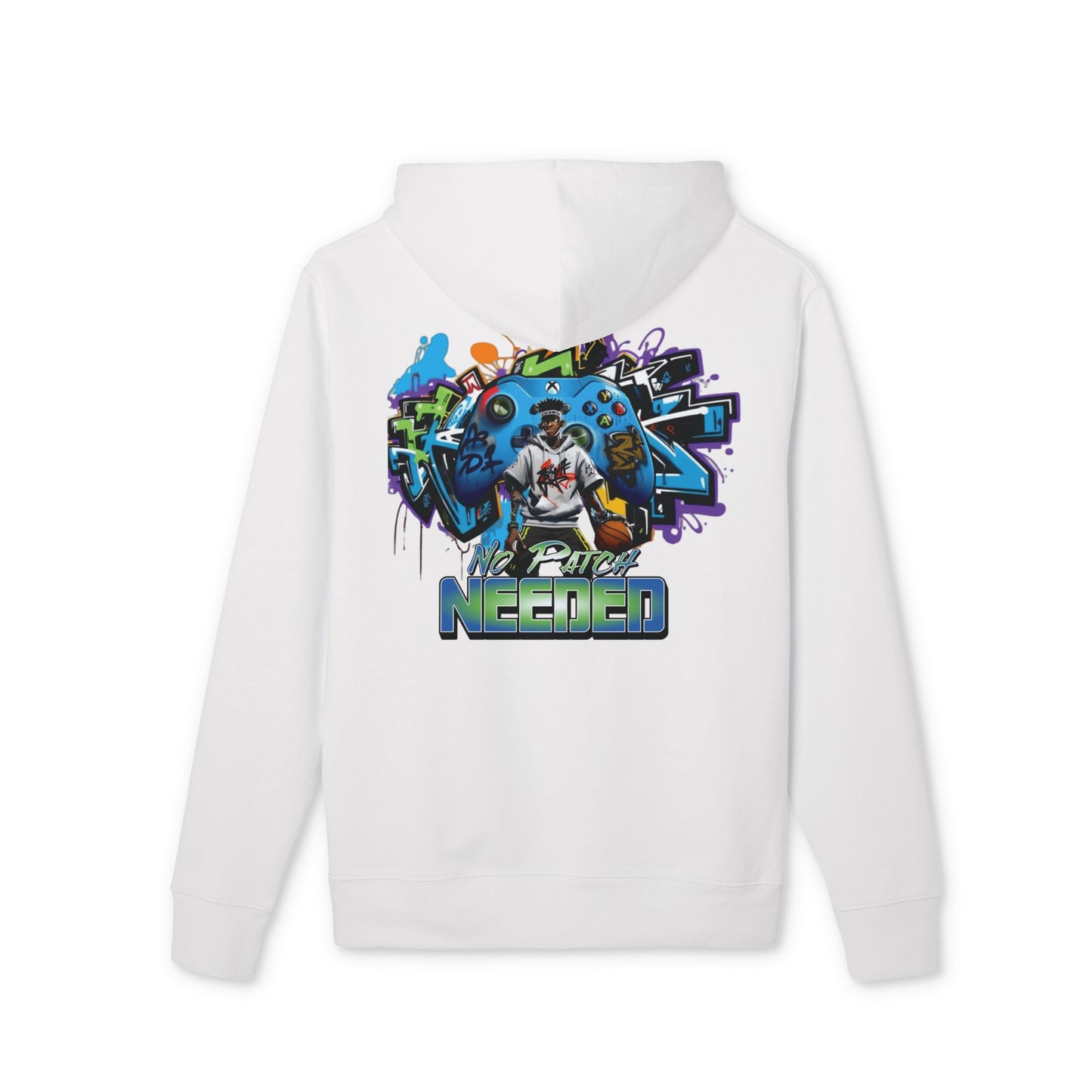 No Patch Needed Hoodie – Streetwear 2K Grind Edition (UrbanLuxeEssentials)
