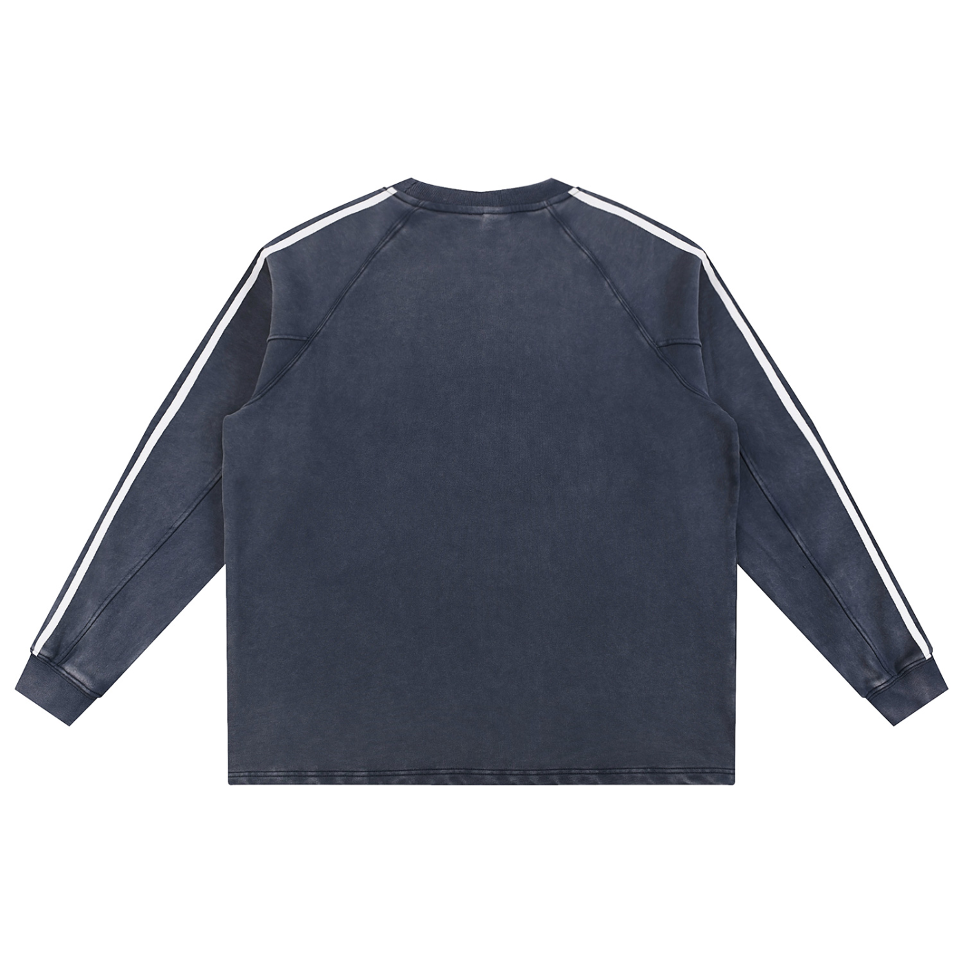 Urban Luxe Snow-Washed Contrast Tape Sweatshirt – Urban Luxe Essentials