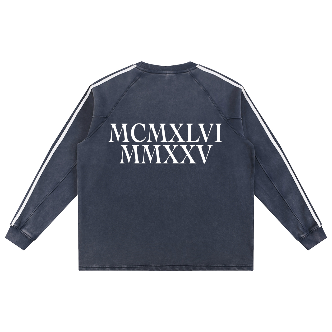 New Luxe Snow-Washed Contrast Tape Sweatshirt – Urban Luxe Essentials