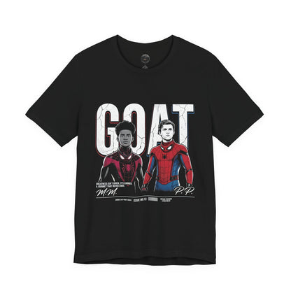 GOAT: Two Generations Vintage Graphic Tee – Black