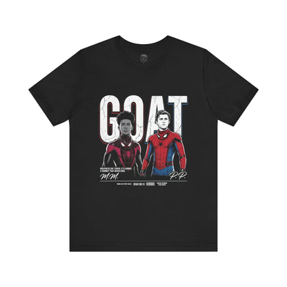 GOAT: Two Generations Vintage Graphic Tee – Black