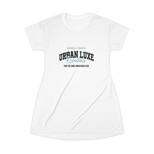 Urban Luxe Essentials T-Shirt Dress | Casual Summer Dress, Trendy Lounge Wear, Everyday Style, Gift for Her, Relaxed Fit Dress