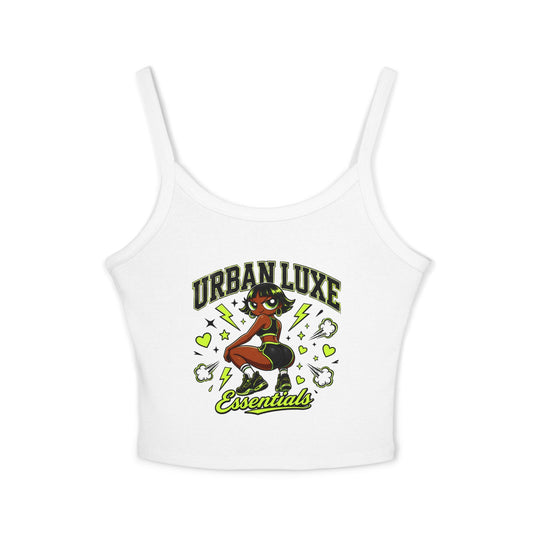 Urban Luxe Essentials — Neon Rebel Crop Tank