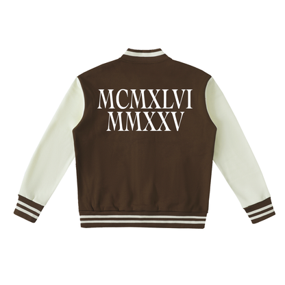 New Luxe Two-Tone Fleeced Varsity Jacket – Urban Luxe Essentials