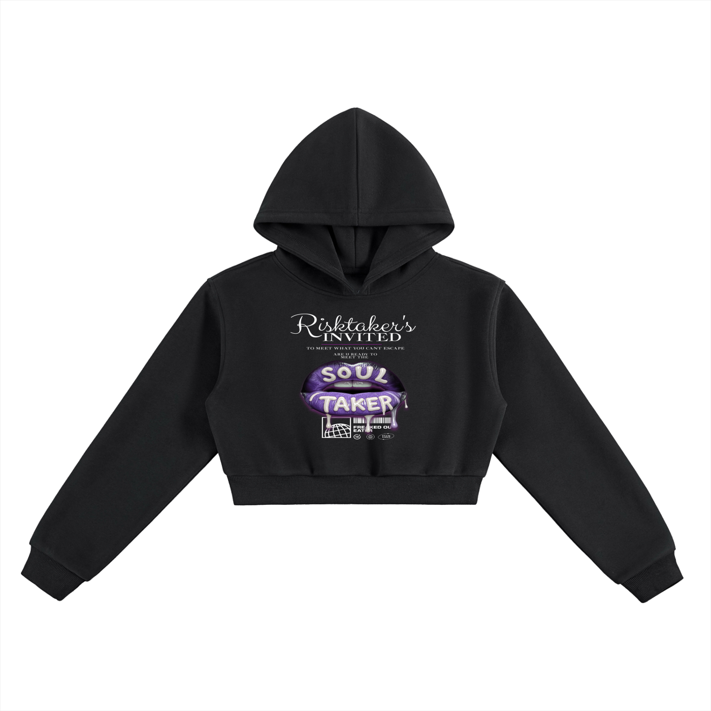 RiskTakers Crop Hoodie