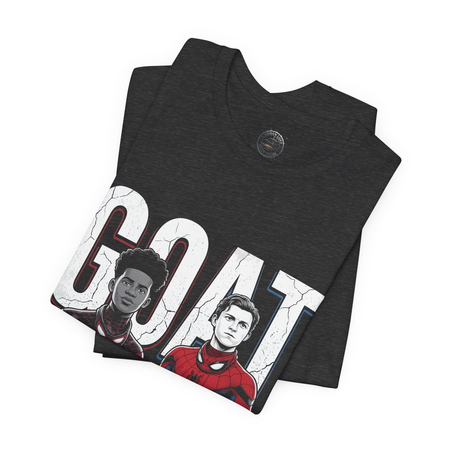 GOAT: Two Generations Vintage Graphic Tee – Black