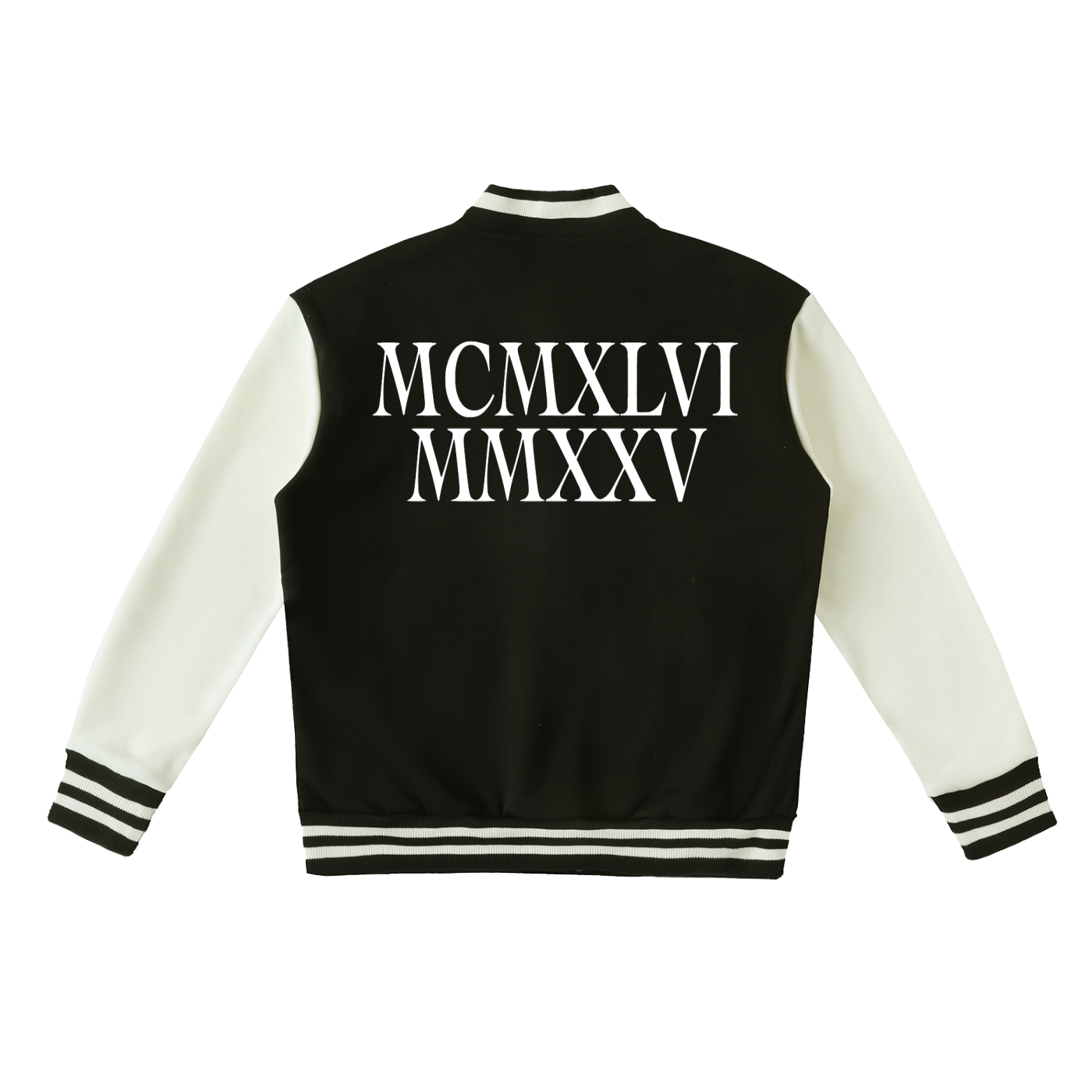 New Luxe Two-Tone Fleeced Varsity Jacket – Urban Luxe Essentials