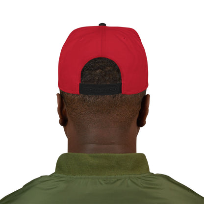 Urban Luxe Essentials Statement Cap – Red Edition