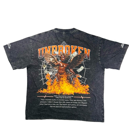UNBROKEN Flame Tee – “They Prayed I’d Change”