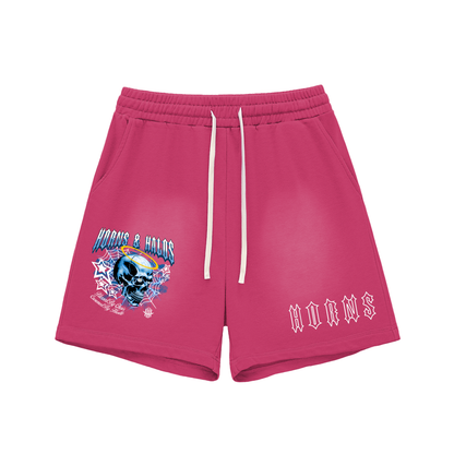 Blessed Skull Shorts