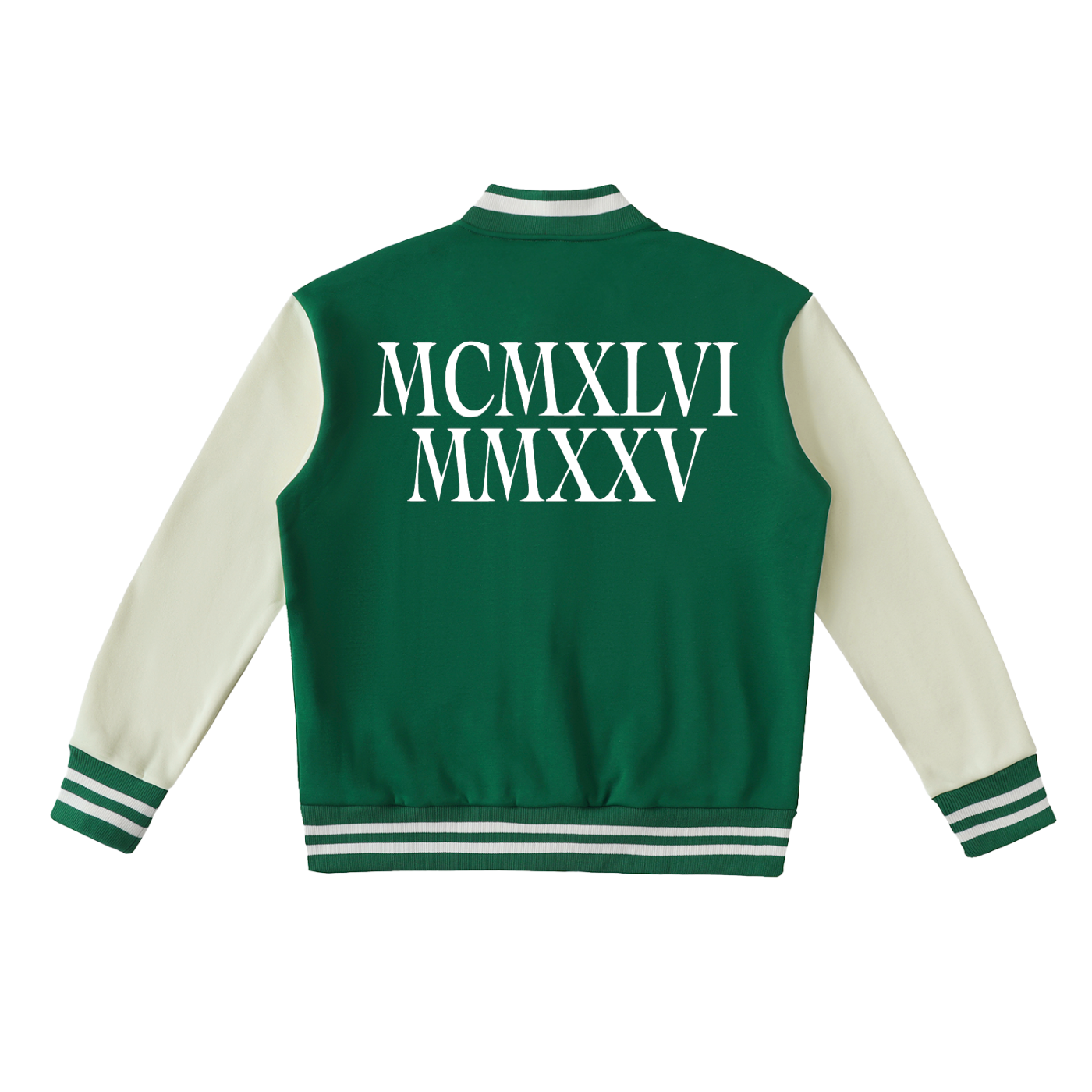 New Luxe Two-Tone Fleeced Varsity Jacket – Urban Luxe Essentials