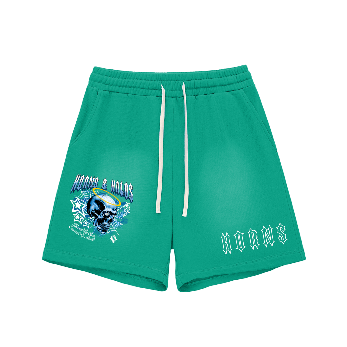 Blessed Skull Shorts