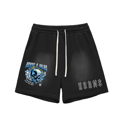 Blessed Skull Shorts