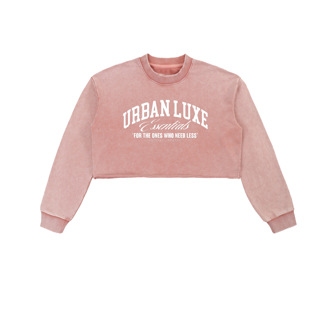 Luxe Cropped Sweatshirt