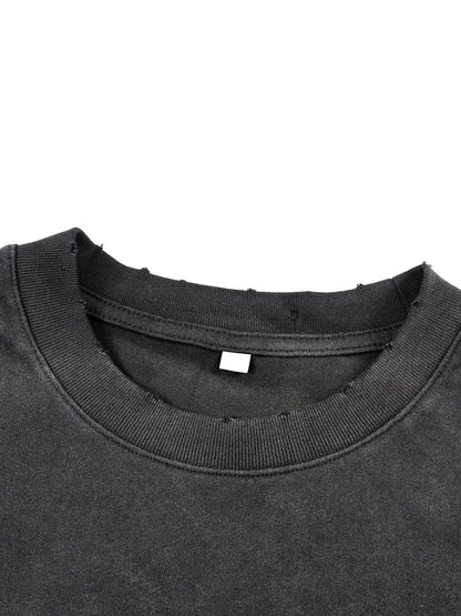 Sunfade Hand-Frayed Faux Two-Piece Unbroken